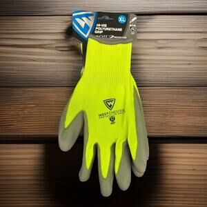 WestChester Protective Gloves Cut Force A-2 Hi Viz Neon Cut 2 Protection Size XL